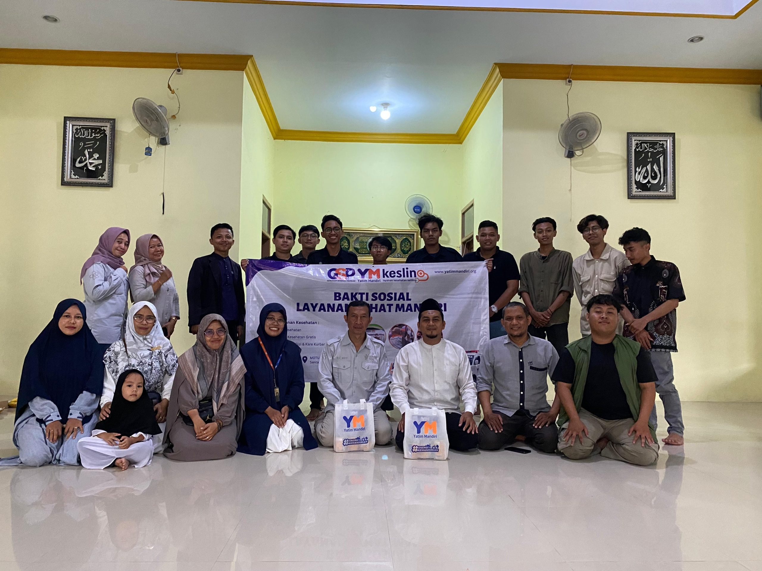 Peduli Sesama, BEM STTC Gelar Aksi Bakti Sosial