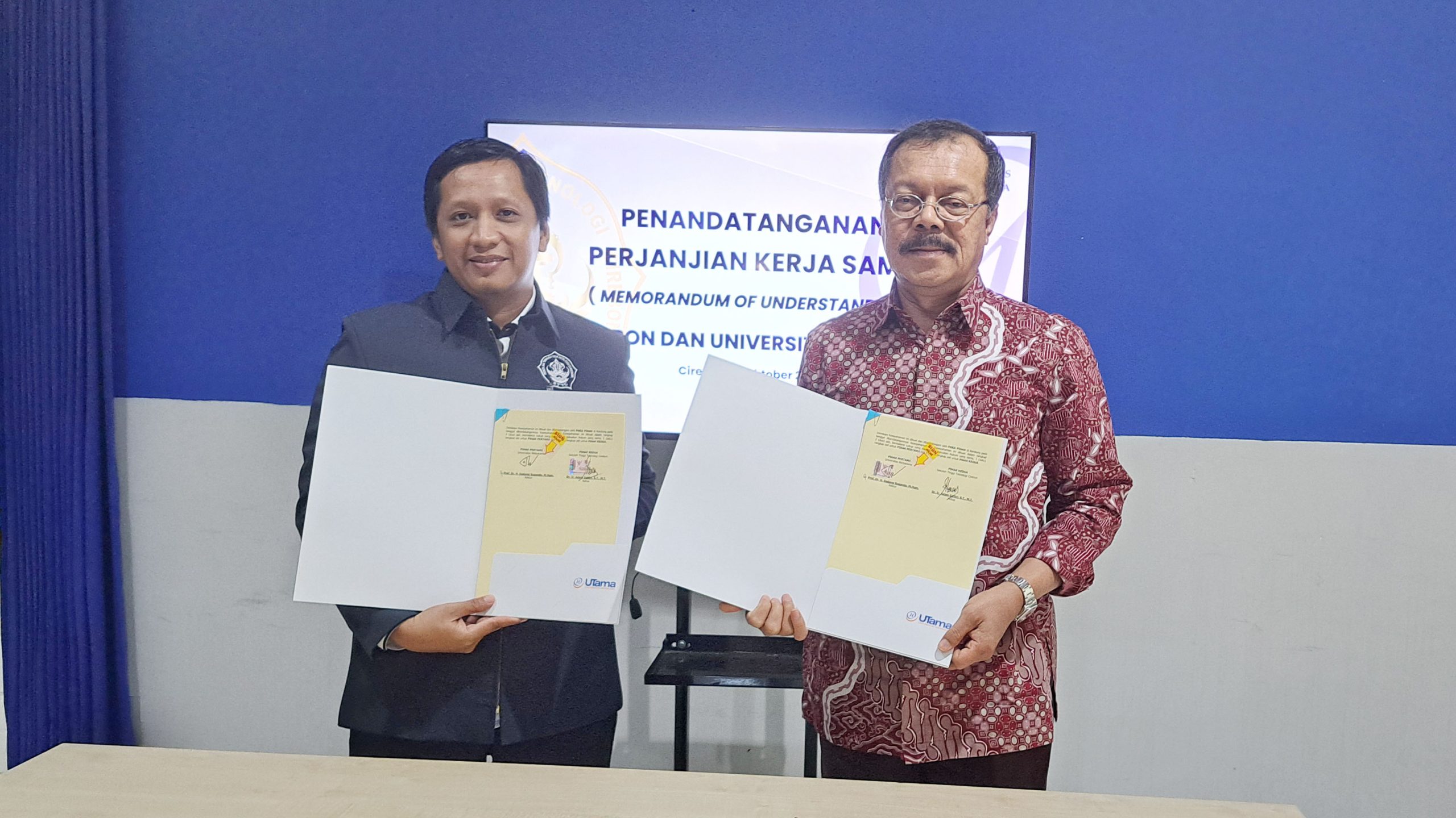 STTC Cirebon Teken MoU dengan Universitas Widyatama