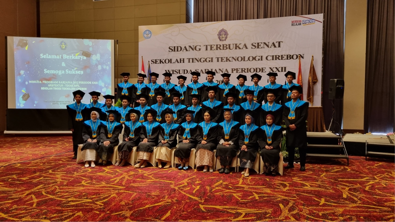 Wisuda Sarjana Periode XXII Sekolah Tinggi Teknologi Cirebon